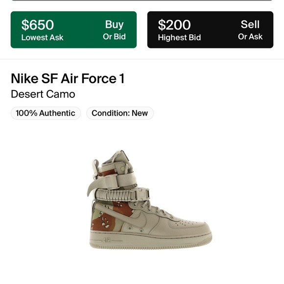 Nike Air Force Safari “Desert Camo” 🔥 🔥 🔥 - Picture 2 of 15